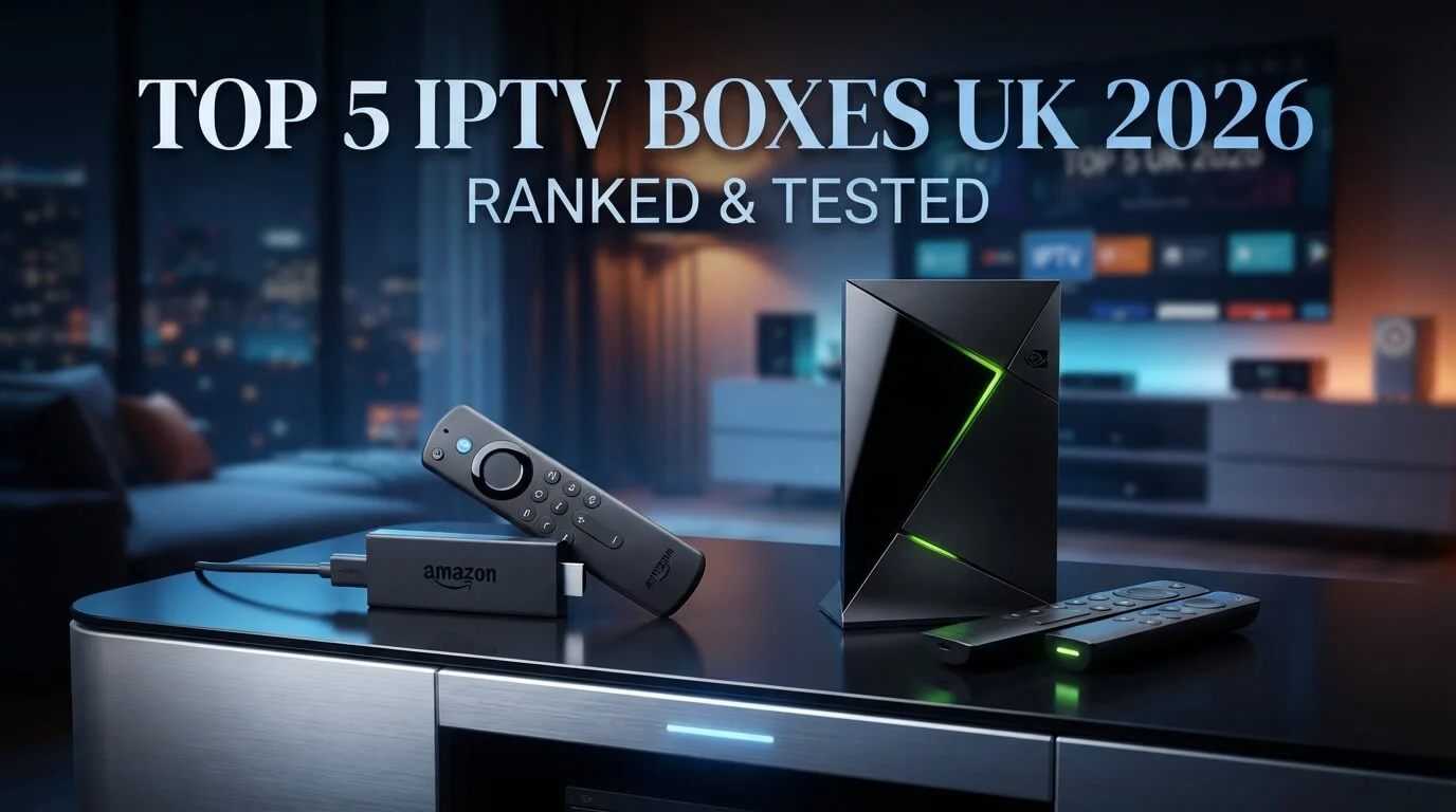 Top 5 IPTV boxes UK 2026 ranked and tested: best UK IPTV hardware for LIVETVBOX