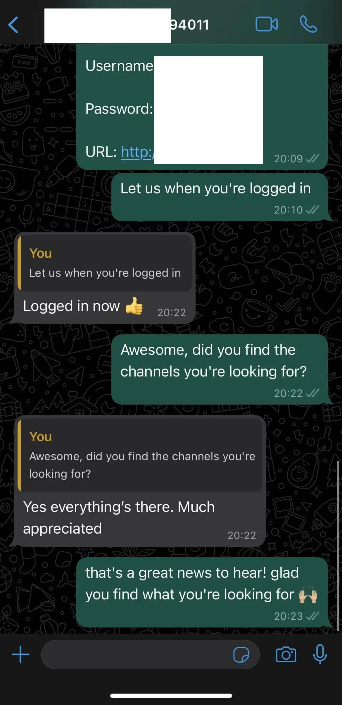 UK IPTV subscription proof screenshot showing real customer feedback about LIVETVBOX
