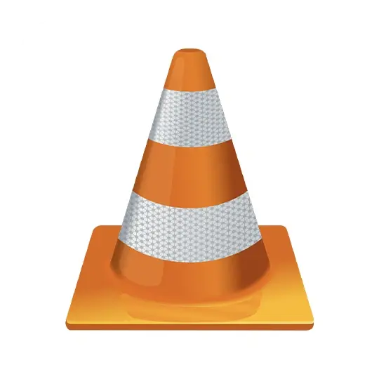 VLC Media Player IPTV app logo for Windows and Mac setup